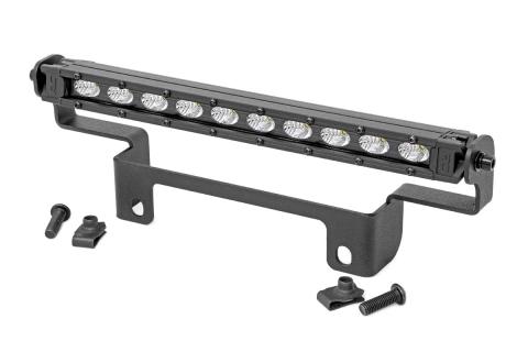 Honda Single 10 Inch Slimline LED Bumper Kit 16-20 Pioneer 1000 Rough Country