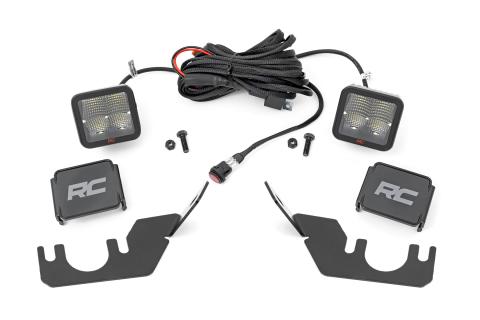 LED Light Rear Mount 2 Inch Spectrum Pair Kawasaki Teryx 1000/Teryx4 800 Rough Country