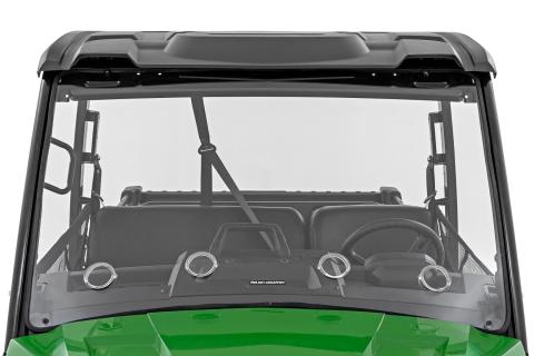 Vented Full Windshield Scratch Resistant John Deere Gator XUV 835 Rough Country
