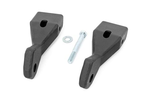 Tow Hook to Shackle Conversion Kit Mount Only 07-13 Silverado/Sierra 1500 Rough Country