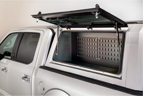 Full-Bin Full-Length Right Side 20-26 Jeep Gladiator 5' EVO EVOa and EVOc Applications 5 Foot Bed Right Side Mount SmartCap(R) Fits all Jeep Gladiator EVO Series Caps