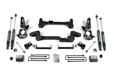 01-10 Silverado/Sierra 2500/3500 HD 6 Inch Lift Kit With Nitro Shocks Zone Offroad