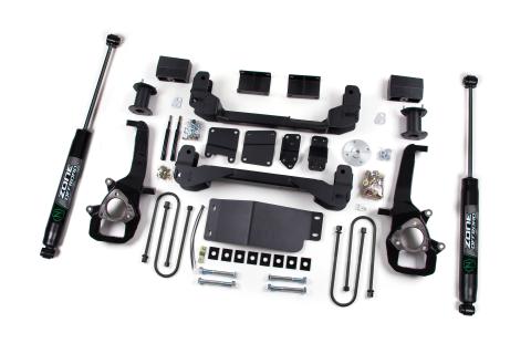 06-08 Dodge 1500 6 Inch Strut Spacer Lift Kit With Nitro Shocks Zone Offroad