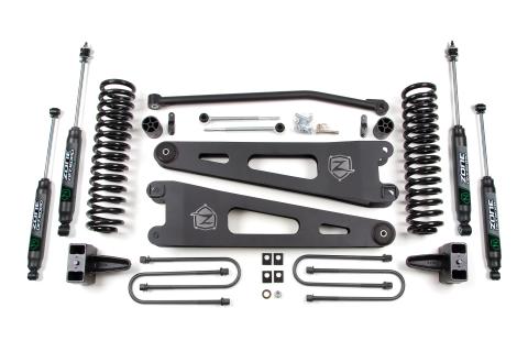 05-07 Ford F-250/F-350 Super Duty 4 Inch Radius Arm Lift Kit With Nitro Shocks Diesel Zone Offroad