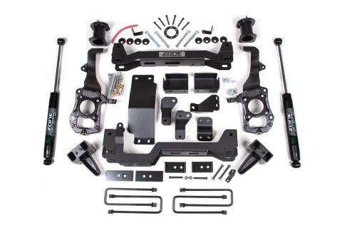 21-24 Ford F-150 4 Inch Front 2 Inch Rear Lift Kit Nitro Shocks Zone Offroad