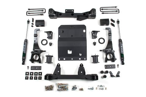 16-23 Toyota Tacoma 6 Inch Front 4 Inch Rear Lift Kit With Nitro Shocks Zone Offroad