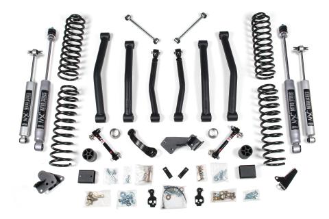 4.5 Inch Lift Kit Jeep Wrangler JK 12-18 4-Door Fixed Sway Bar Link NX2 Nitro Shocks