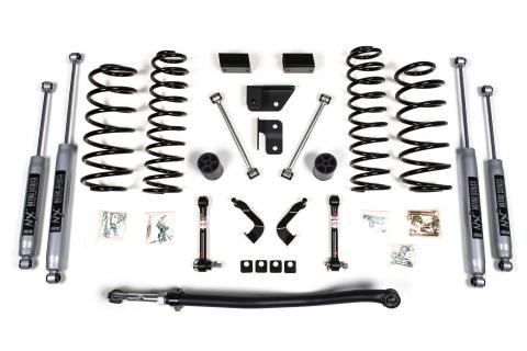 3 Inch Lift Kit Jeep Wrangler JL 18-25 4-Door Fox 2.5 Performance Shocks