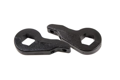 88-98 K1500/K2500 95-98 Tahoe 6 LUG 4WD 2 Inch Torsion Bar Key Leveling Kit With Nitro Shocks Zone Offroad