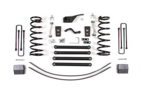 2001 Dodge RAM 1500 5 Inch Spring Lift Kit Nitro Shocks Zone Offroad