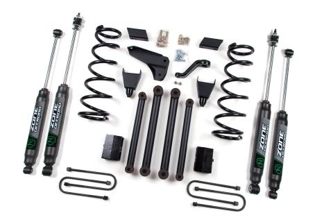 10-12 Dodge RAM 2500/3500 5.0 Inch Coil Spring Lift Kit Fox Shocks Zone Offroad