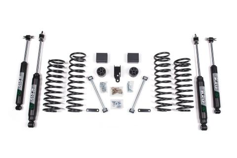 12-18 Jeep Wrangler JK 4 Door 3 Inch Coil Spring Lift Kit Fox Shocks Zone Offroad
