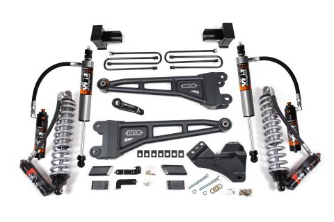 20-22 Ford F-450 4WD 4 Inch Coilover Radius Arm Suspension Lift Kit, 3.5 Inch Rear, Block - Fox 2.5 Performance Elite Series C/O Front, Fox 2.5 Performance Elite Series Rear BDS Suspension
