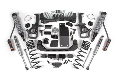 25 Ram 1500 Rebel 4WD 5 Inch Suspension Lift Kit, 4 Inch Rear Lift, Coil Spring - Fox 2.5 Performance Elite Series C/O, Fox 2.5 Performance Elite Series Shocks BDS Suspension