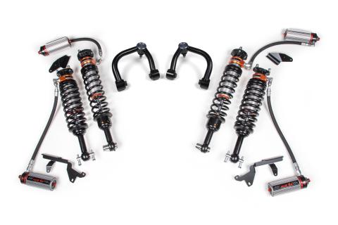 21-25 Ford Bronco Suspension Lift Kit, (Base 2DR/4DR, 4/4.5 Inch Front, 3-3.5 Inch Rear), (Sasquatch 2DR/4DR, 3-3.5 Inch Front, 2-2.5 Inch Rear), Fox 3.0 Factory Race Series C/O BDS Suspension