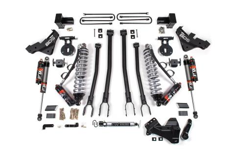 23-26 Ford F-250/F-350 Super Duty 4WD 5 Inch 4-Link Suspension Lift Kit, 3 Inch Rear, Block, Diesel - Fox 2.5 Performance Elite Series C/O Front, Fox 2.5 Performance Elite Series Rear BDS Suspension