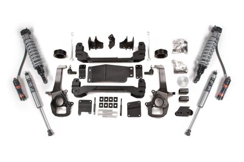 09-11 Ram 1500 4WD 4 Inch Suspension Lift Kit, 3 Inch Rear Lift, Coil Spring - Fox 2.5 Performance Elite Series C/O, Fox 2.5 Performance Elite Series Shocks BDS Suspension