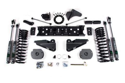 25-26 Ram 2500 4WD (Diesel) 4 Inch Suspension Lift Kit, 2.5 Inch Rear Lift, Spacer - Nitro Shocks Zone Offroad