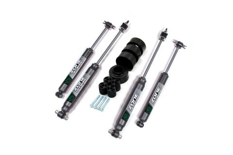 97-06 Jeep Wrangler TJ 1.75 Inch Lift Kit Fox Shocks Zone Offroad