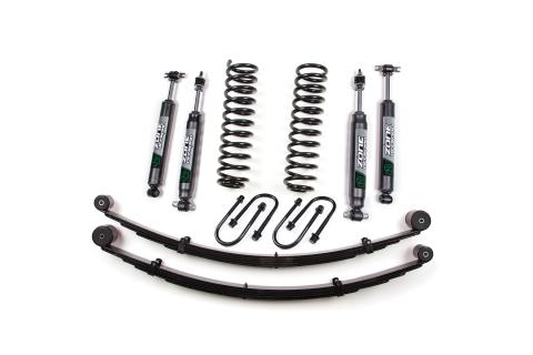 84-01 Jeep Cherokee XJ 3 Inch Lift Kit With Rear Springs -Dana 35 Fox Shocks Zone Offroad