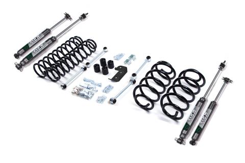 97-02 Jeep Wrangler TJ 3 Inch Coil Spring Lift Kit Fox Shocks Zone Offroad