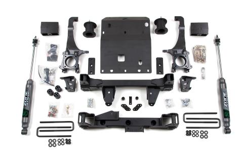 05-15 Toyota Tacoma 4 Inch Front 3 Inch Rear Lift Kit Fox Shocks Zone Offroad