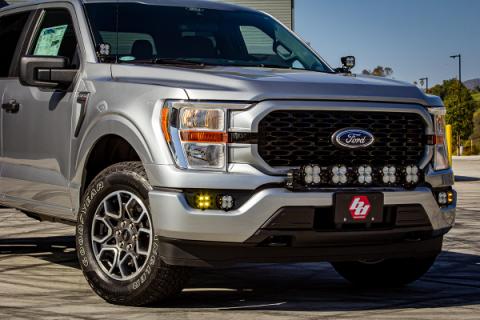 Ford, F150, (21-On), FPK, SAE Clear/Pro DC, Up w/o DRL Baja Designs