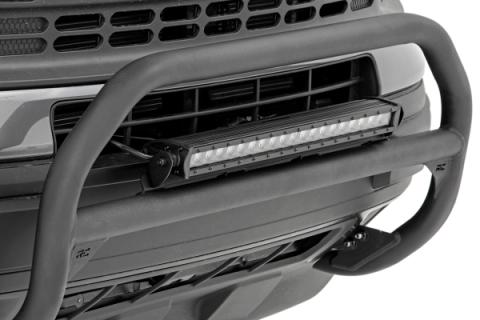 Nudge Bar 20 Inch Black Series Single Row LED 21-Up Ford Bronco Sport Rough Country