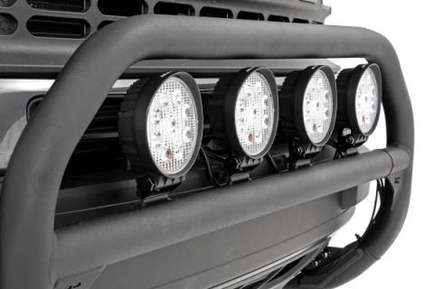 Nudge Bar 4 Inch Round Led (x4) 21-Up Ford Bronco Sport 4WD Rough Country