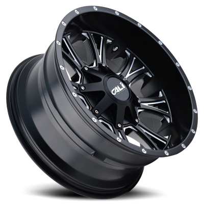 Cast Aluminum Wheels Americana 9101 SB 20x9 Milled Spokes Satin Black 5 On 139.7/5 On150 Bolt Pattern 18 Offset Cali Offroad Wheels