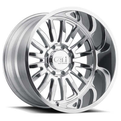 Cast Aluminum Wheels Summit 9110 PO 20x10 Milled Spokes Polished 8 On 180 Bolt Pattern -25 Offset Cali Offroad Wheels