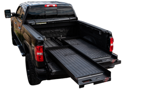 Dual Slide Cargo Slide 1200 Lb Capacity 2022 Ford Maverick 4.5 Foot Bed Cargo Ease