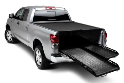 Dual Slide Cargo Slide 1200 Lb Capacity 04-20 Chevrolet GMC Colorado and Canyon/19-20 Ford Ranger Crew Cab 4 Door/20 Jeep Gladiator Cargo Ease