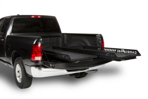 Dual Slide Cargo Slide 1200 Lb Capacity (600 each side) 92-11 F150 SuperCrew Bed 01-Pres Ford Raptor 10-Pres Lincoln Mark LT 06-08 Dodge Ram 1500 Crew Cab 5.7 Ft W/Bedliner 09-Pres Chevy Suburban GMC Yukon XL 5.5 Ft Cargo Ease