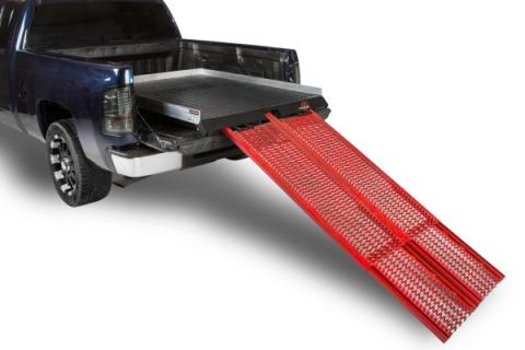 Cargo Ramp Series Bed Slide 1800 Lb Capacity 07-Pres Silverado/GMC 1500-3500 LB 04-10 Dodge Ram LB 09-Pres Ford F150 F250 F350 LB 08-09 Nissan Titan 8 Ft Cargo Ease