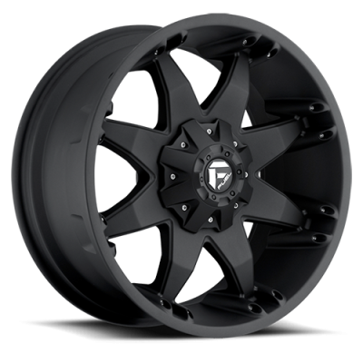 Aluminum Wheels 20X9 Octane D509 8 On 170 Matte Black 125.1 Bore 1 Offset Fuel Off Road Wheels