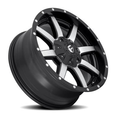 Aluminum Wheels 18X9 Maverick D537 6 On 135/6 On 139.7 Black Machined 106.4 Bore 20 Offset Fuel Off Road Wheels