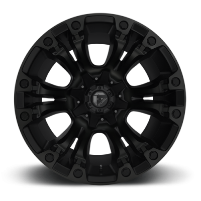 Aluminum Wheels 22X10 Vapor D560 8 On 170 Matte Black 125.1 Bore 10 Offset Fuel Off Road Wheels