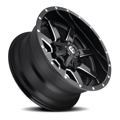 Aluminum Wheels 18X9 Maverick D610 5 On 139.7/5 On 150 Gloss Black/Milled 110.3 Bore 20 Offset Fuel Off Road Wheels