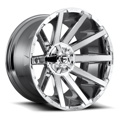 Aluminum Wheels 20X9 Contra D614 6 On 135/6 On 139.7 Chrome 106.3 Bore 20 Offset Multi Spoke Fuel Off Road Wheels