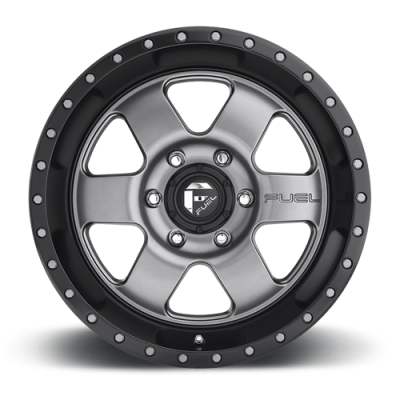 Aluminum Wheels 18X9 Podium D619 6 On 135 Anthracite/Black Lip 87.1 Bore 20 Offset Fuel Off Road Wheels