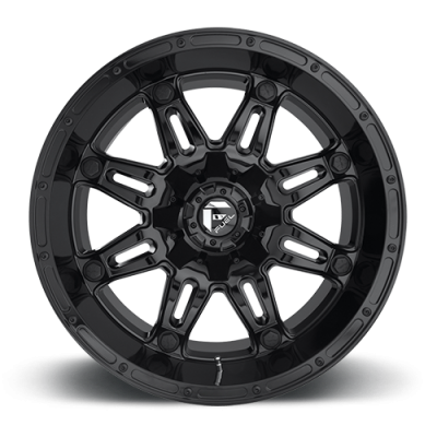 Aluminum Wheels 20X9 Hostage D625 8 On 165.1 Gloss Black 125.2 Bore 1 Offset Fuel Off Road Wheels
