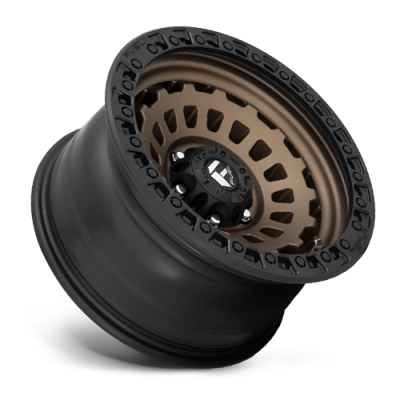 Aluminum Wheels 20X9 Zephyr D634 6 On 135 Matte Bronze W/Black Bead Ring 87.1 Bore 20 Offset Fuel Off Road Wheels