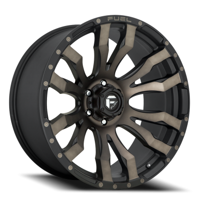 Aluminum Wheels 18X9 Blitz D674 6 On 135 Matte Black Double Dark Tint 87.1 Bore 20 Offset Multi Spoke Fuel Off Road Wheels
