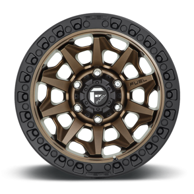 Aluminum Wheels 20X9 Covert D696 6 On 135 Matte Bronze Black Bead Ring 87.1 Bore 20 Offset Multi Spoke Fuel Off Road Wheels