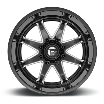 Aluminum Wheels 20X10 Hammer D749 5 On 139.7 Gloss Black Milled 78 Bore -18 Offset Fuel Off Road Wheels