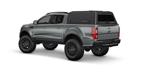 Ranger Truck Bed SmartCapEVOa  Adventure Matte Black 24-26 Ford Ranger 5 Foot Short Bed SmartCap
