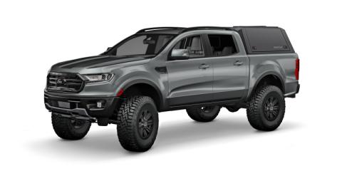 Ranger Truck Bed SmartCapEVOa  Adventure Matte Black 24-26 Ford Ranger 5 Foot Short Bed SmartCap