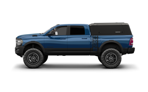 F-250/F-350 Truck Bed Cap SmartCap EVOa Adventure Matte Black For 23-26 Ford F-250/F-350 Super Duty 6.8 Foot Standard Bed RSI SmartCap
