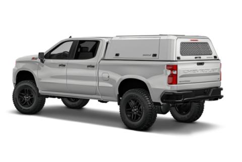 Silverado/Sierra Truck Bed Cap SmartCapEVOc Commercial OEM White For 19-26 Chevrolet Silverado/Sierra 1500 5.8 Foot Short Bed SmartCap